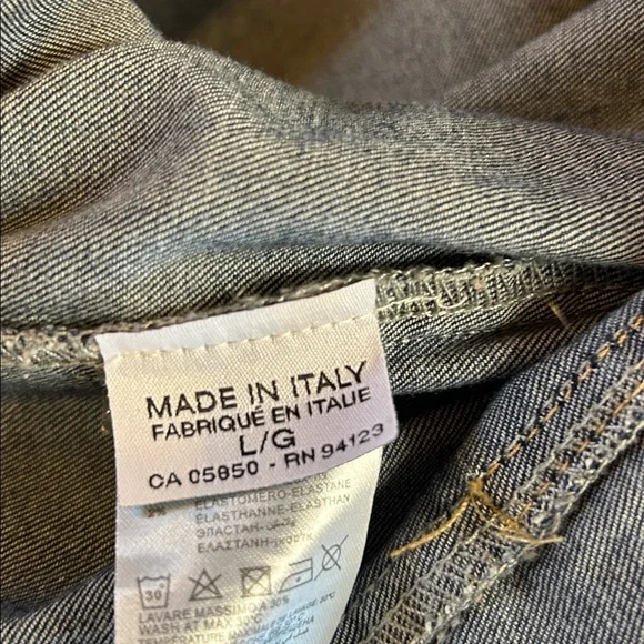 FEMME FATALE Pearl Embroidered Denim Jacket - Picture 15 of 16